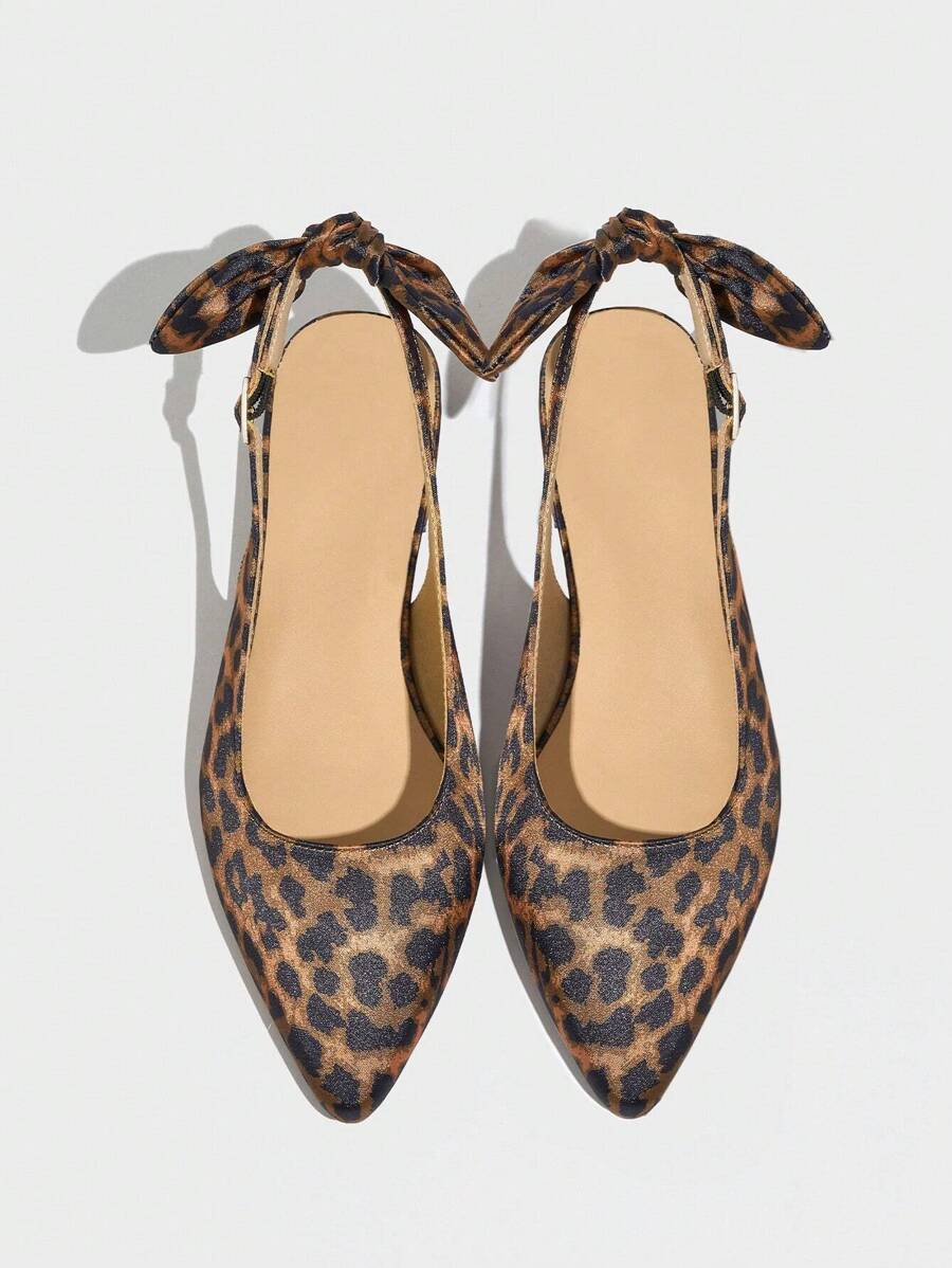 Cleo - Chic Leopard Print Flats