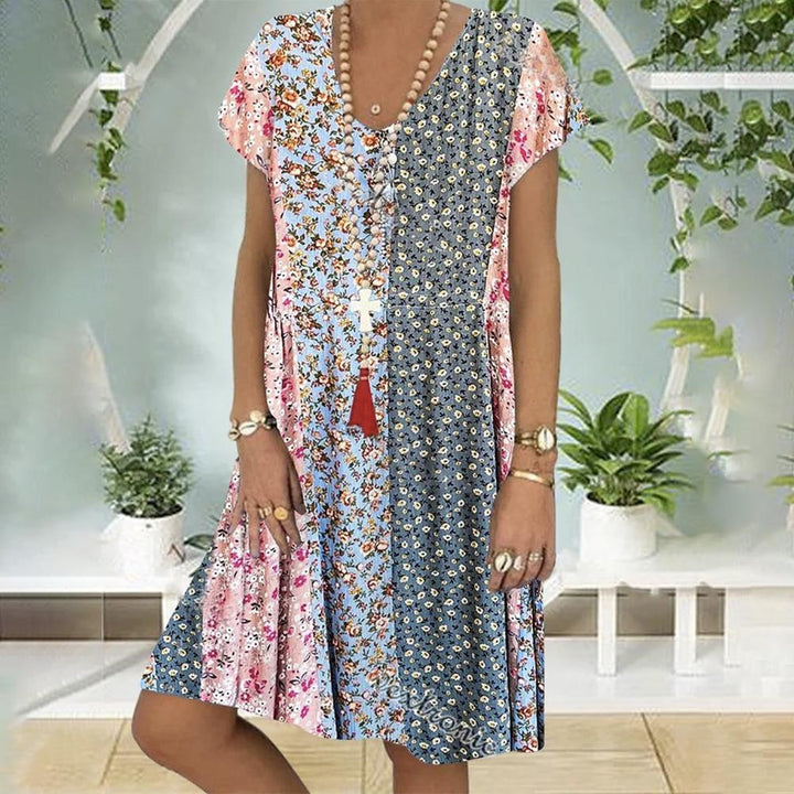 Skye - Boho Floral Summer Dress