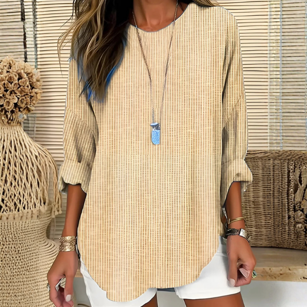 Ailani - Trendy Striped Blouse