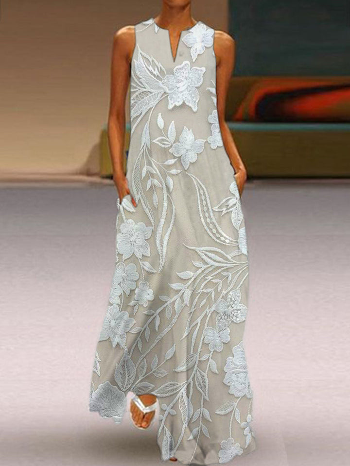 Keira - Luxe Printed Dress