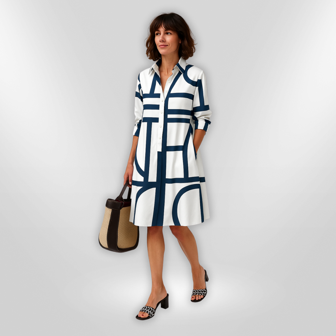 Hazel - Chic Midi Dress