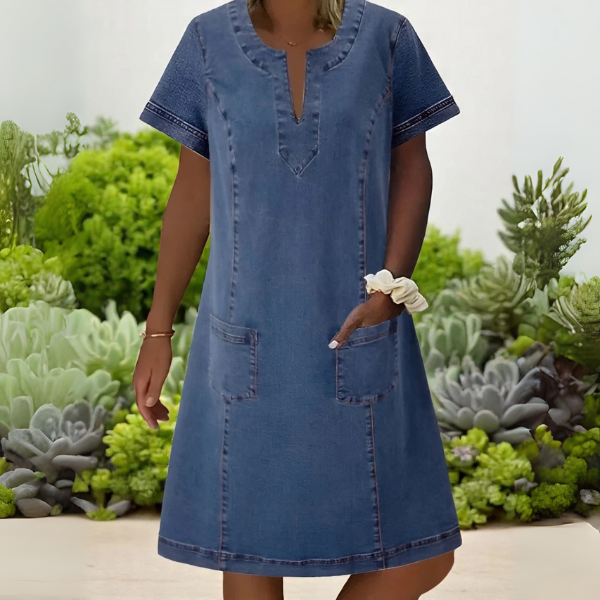 Ruby - Casual Denim Style Dress