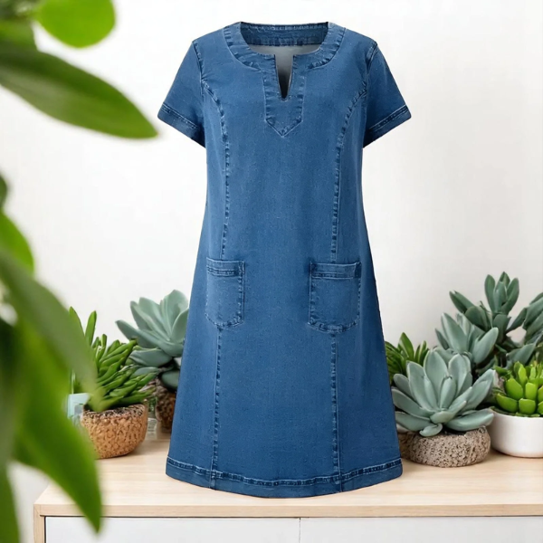 Ruby - Casual Denim Style Dress