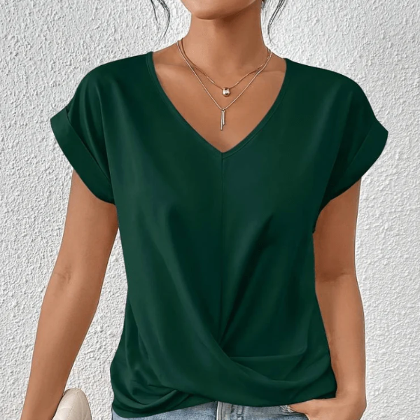 Sorella - Tummy tucking V-neck top