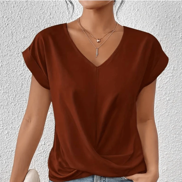Sorella - Tummy tucking V-neck top