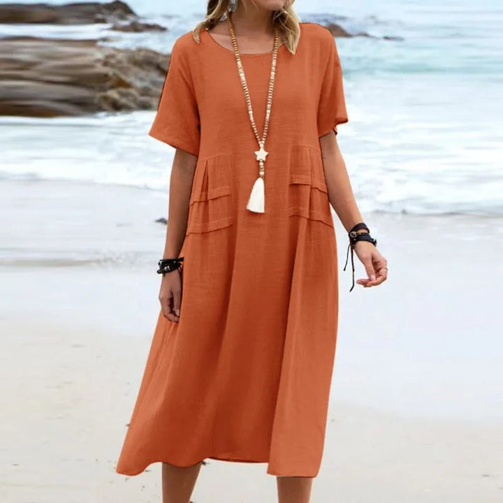 Amber - Chic Cotton Sundress